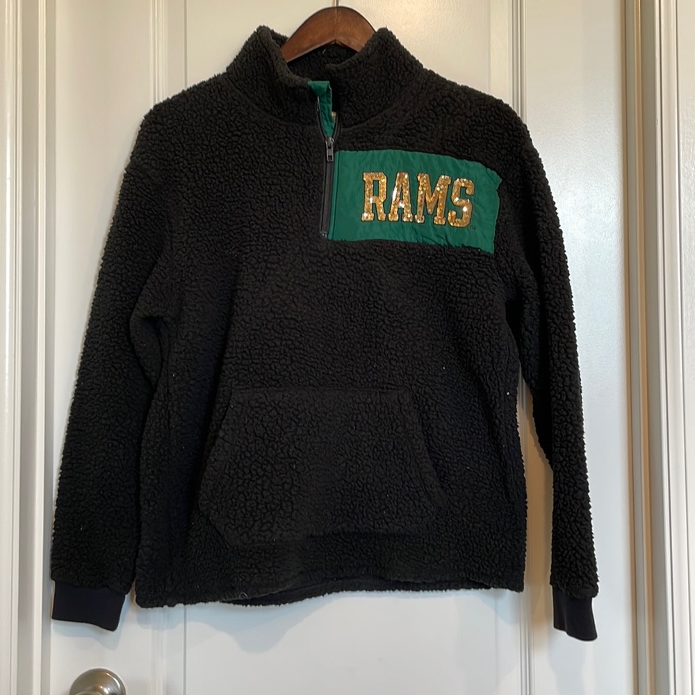 PINK Colorado State Univeristy Sherpa Pullover